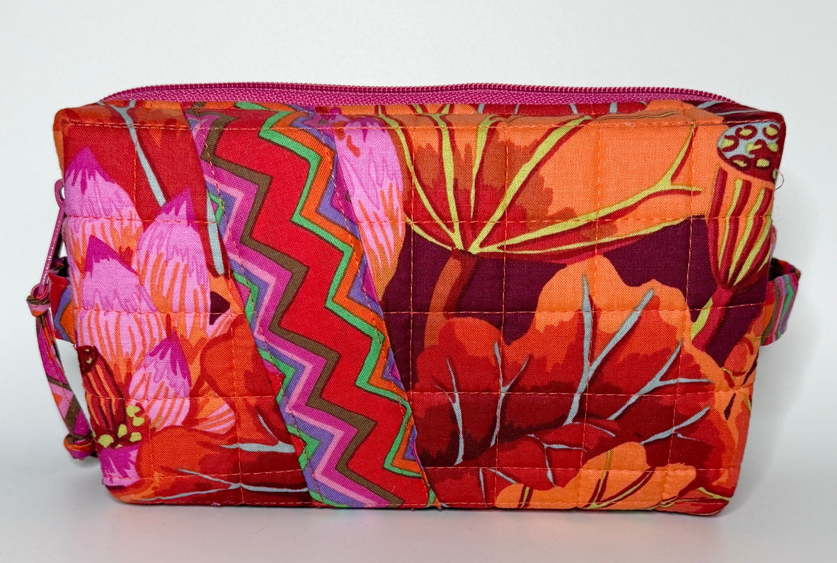 Handmade Quilted Zipper Pouch