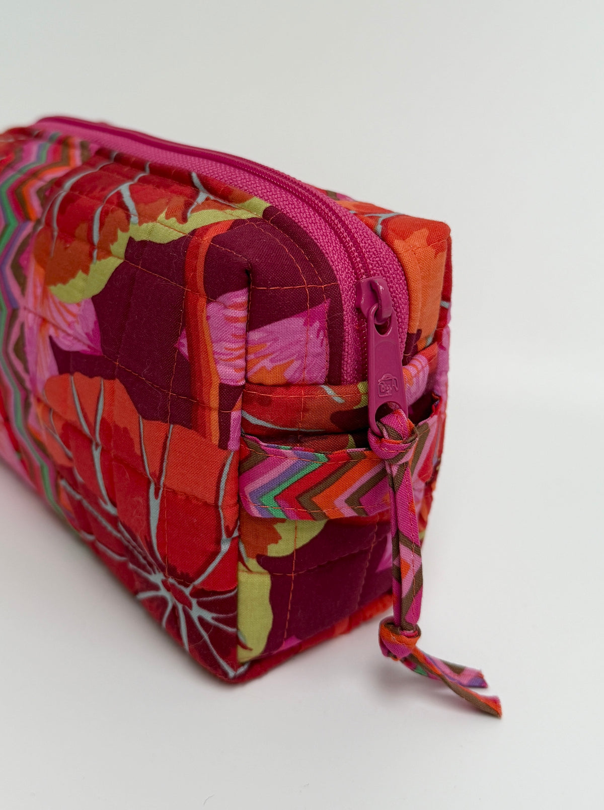 Handmade Quilted Zipper Pouch