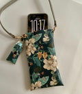 Faux Leather Crossbody Cell Phone Carrier