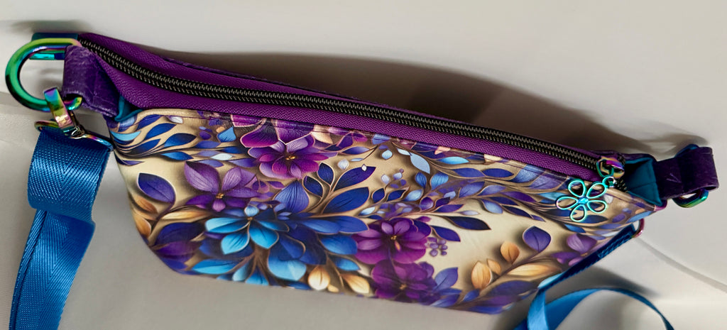 Starburn Faux Leather Crossbody Bag