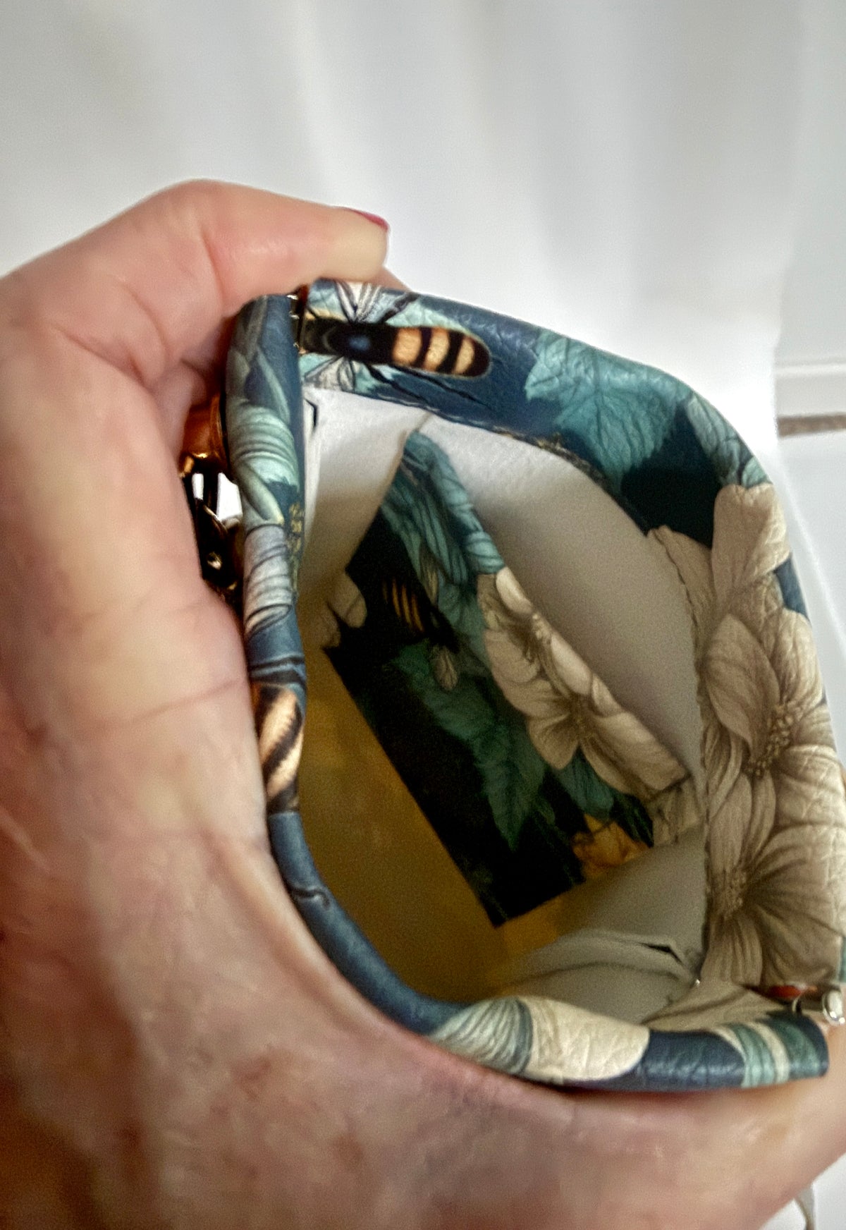 Faux Leather Crossbody Cell Phone Carrier