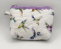 Handmade Quilted Small Zipper Pouch