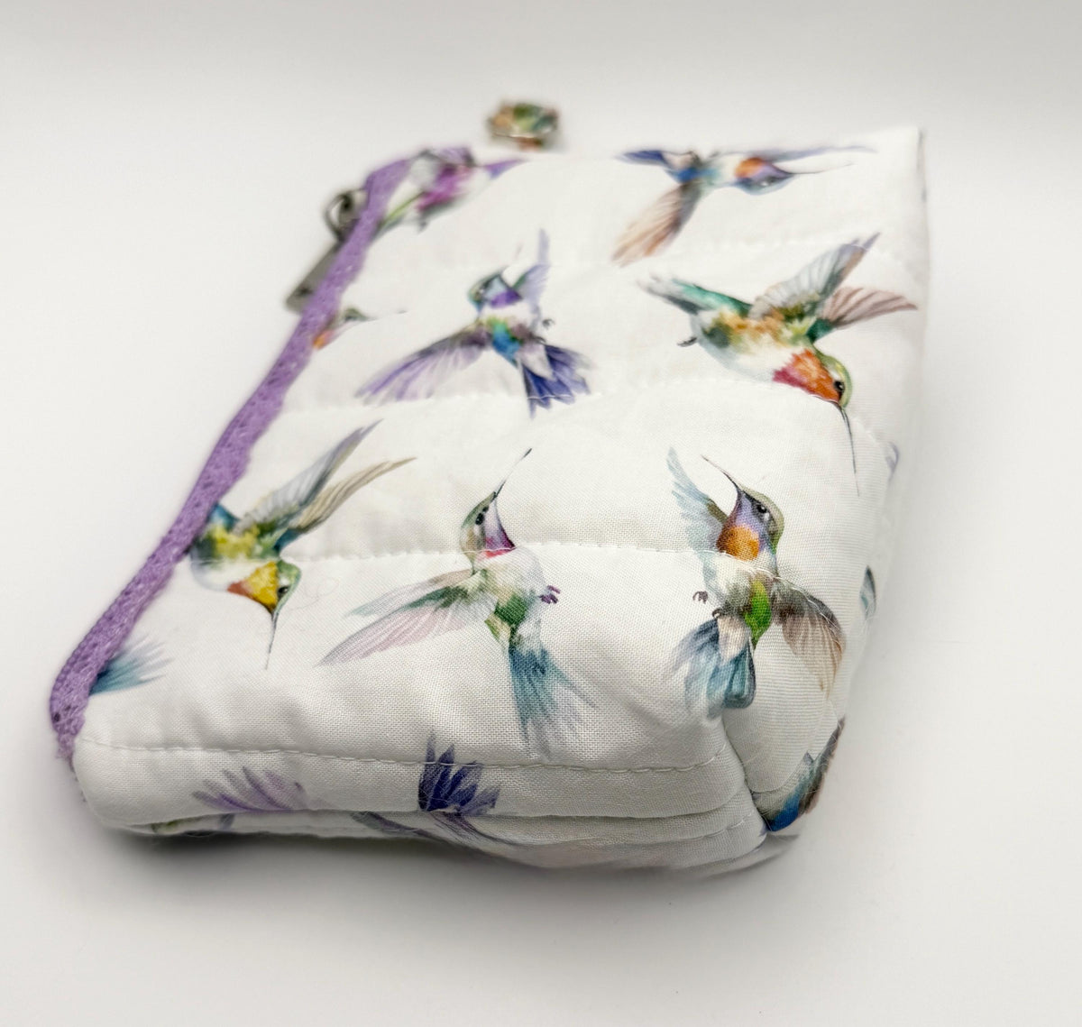 Handmade Quilted Small Zipper Pouch